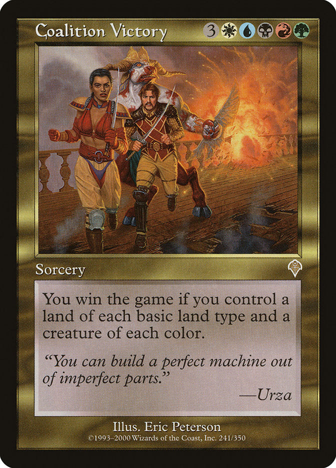Coalition Victory [Invasion] Magic: The Gathering