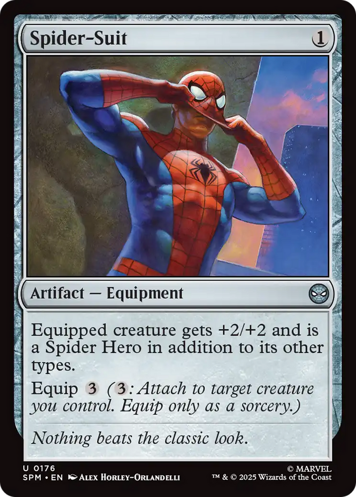 Spider-Suit [Marvel's Spider-Man] Magic: The Gathering