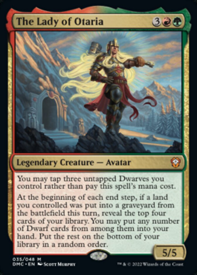 The Lady of Otaria [Dominaria United Commander] Magic: The Gathering