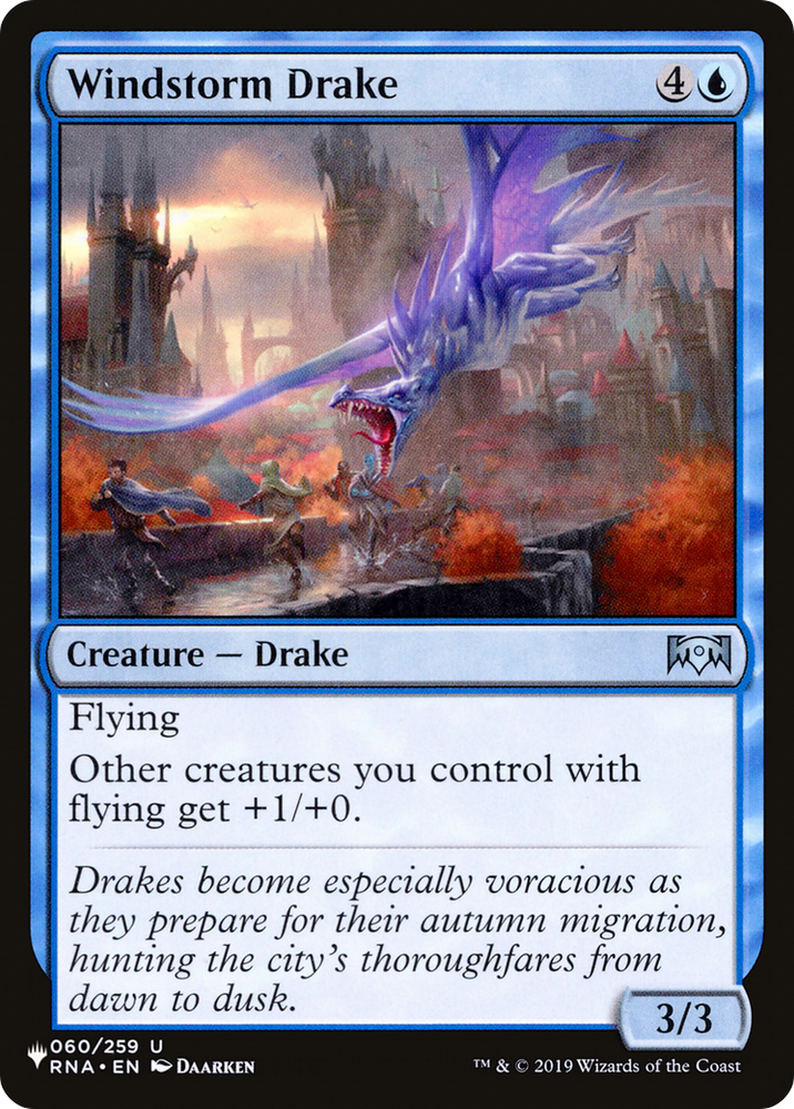 Windstorm Drake [The List] Magic: The Gathering