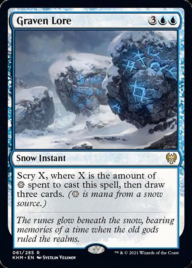 Graven Lore [Kaldheim] Magic: The Gathering