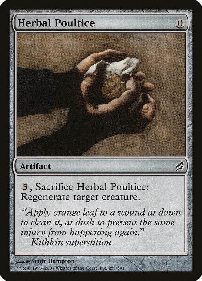 Herbal Poultice [Lorwyn] Magic: The Gathering