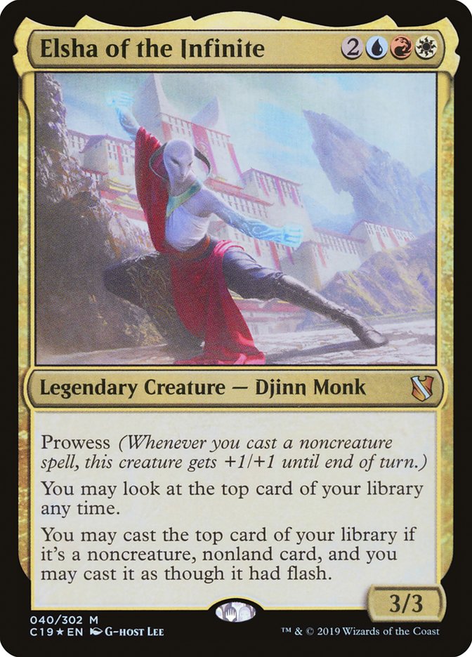 Elsha of the Infinite [Commander 2019] Magic: The Gathering