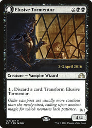 Elusive Tormentor // Insidious Mist [Shadows over Innistrad Prerelease Promos] Magic: The Gathering