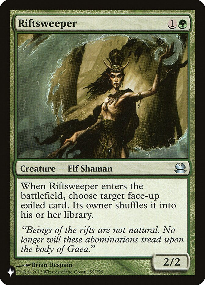 Riftsweeper [The List] Magic: The Gathering