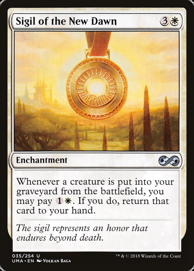 Sigil of the New Dawn [Ultimate Masters] Magic: The Gathering