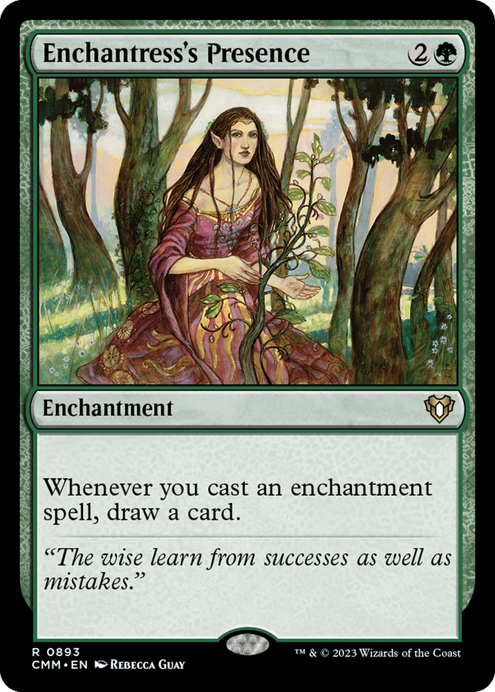 Enchantress's Presence [Commander Masters] Magic: The Gathering