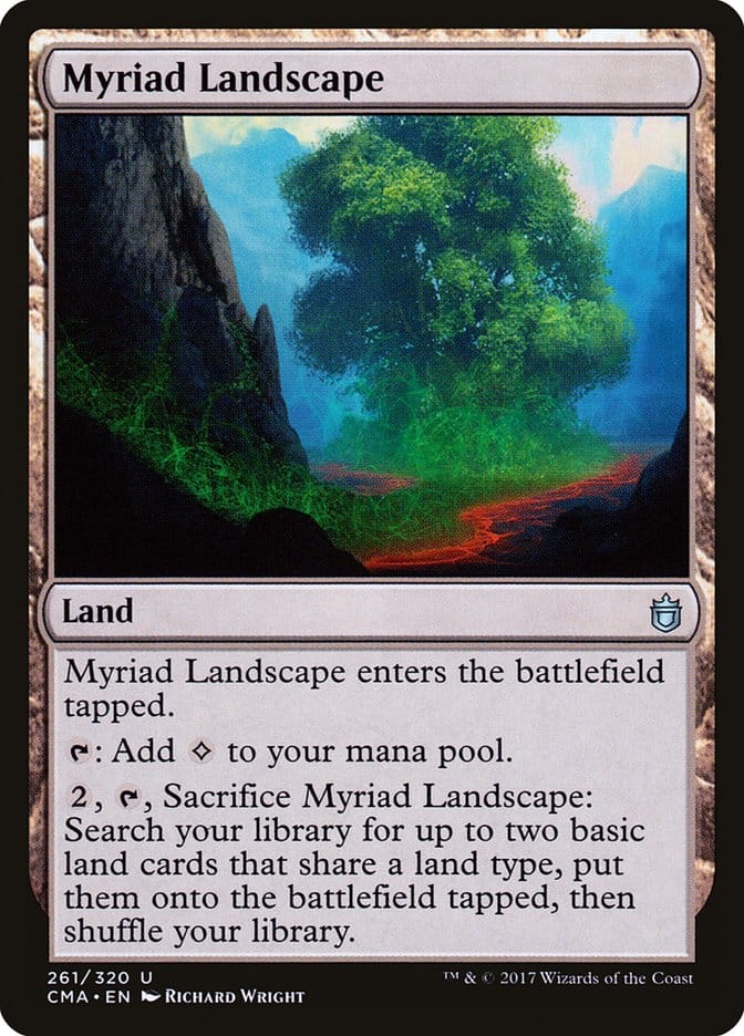 Myriad Landscape [Commander Anthology] Magic: The Gathering