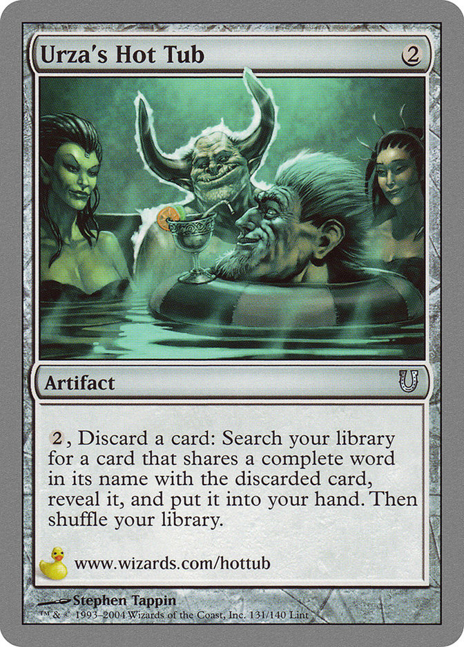 Urza's Hot Tub [Unhinged] Magic: The Gathering