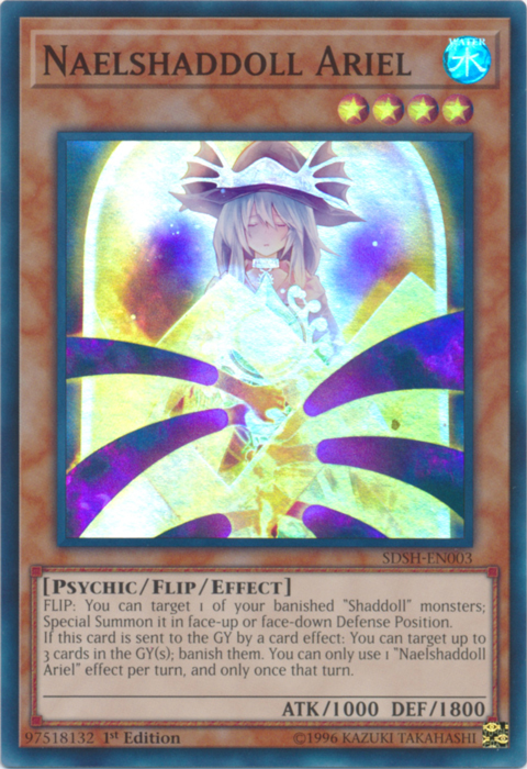 Naelshaddoll Ariel [SDSH-EN003] Super Rare - Yugioh Cards For Your TCG Needs!