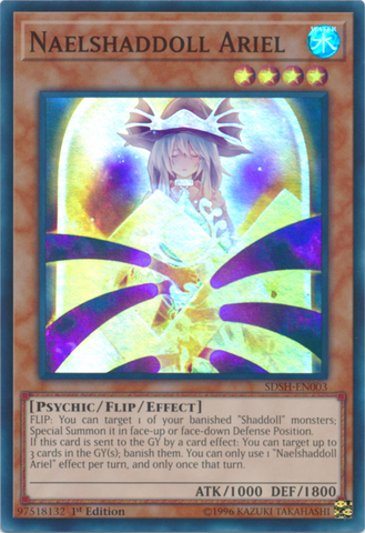 Naelshaddoll Ariel [SDSH-EN003] Super Rare - Yugioh Cards For Your TCG Needs!