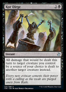 Kor Dirge [Time Spiral Remastered] Magic: The Gathering