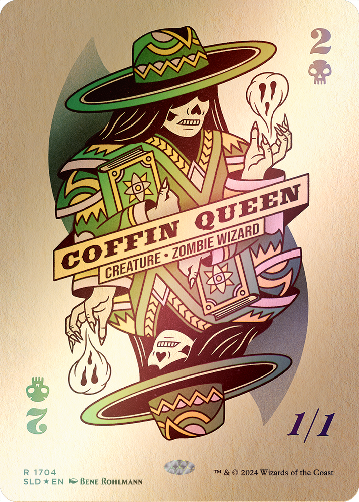 Coffin Queen (Rainbow Foil) [Secret Lair Drop Series] Magic: The Gathering