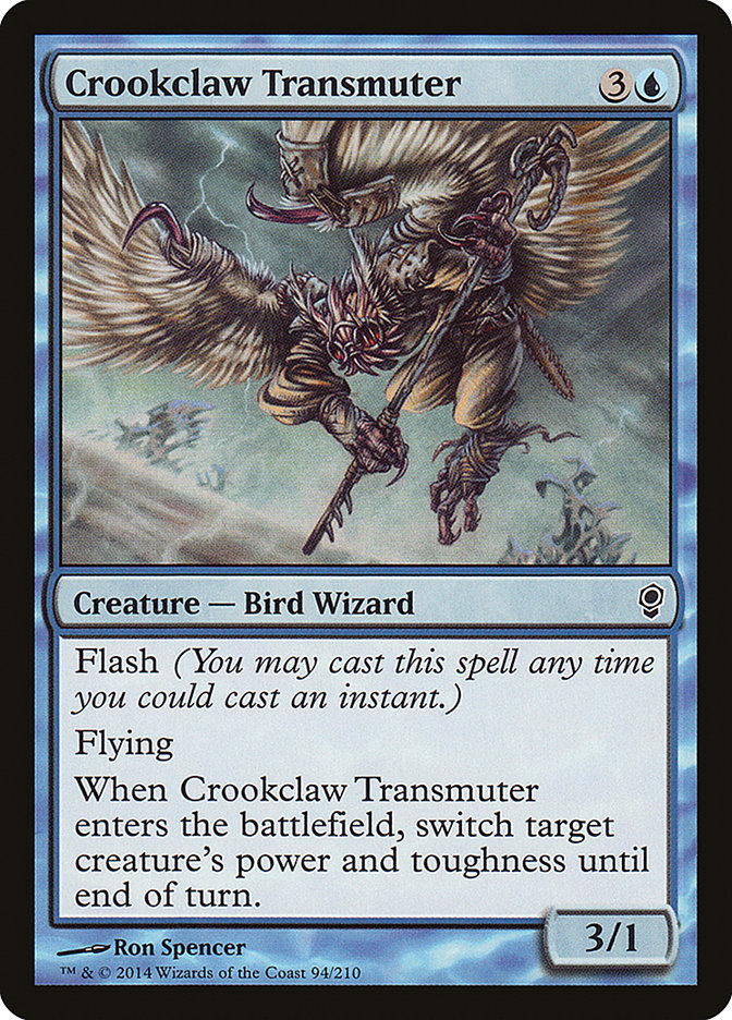 Crookclaw Transmuter [Conspiracy] Magic: The Gathering