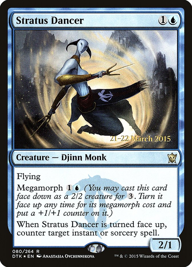Stratus Dancer [Dragons of Tarkir Prerelease Promos] Magic: The Gathering