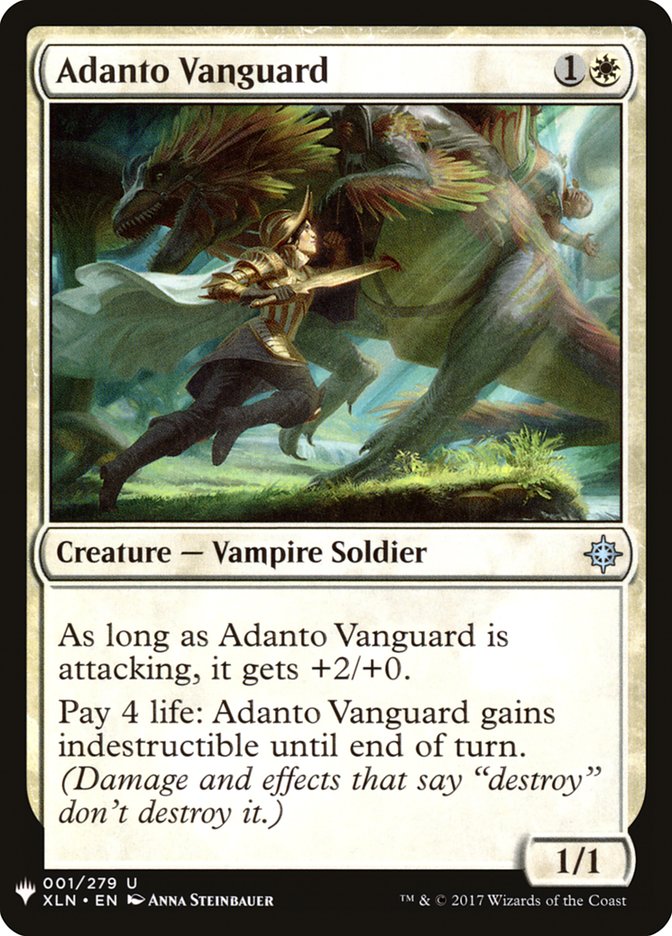 Adanto Vanguard [Mystery Booster] Magic: The Gathering