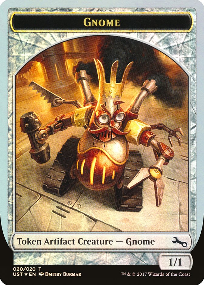 Gnome Token [Unstable Tokens] Magic: The Gathering