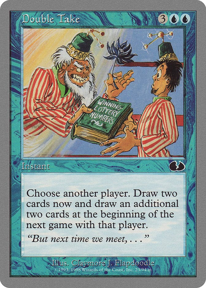 Double Take [Unglued] Magic: The Gathering