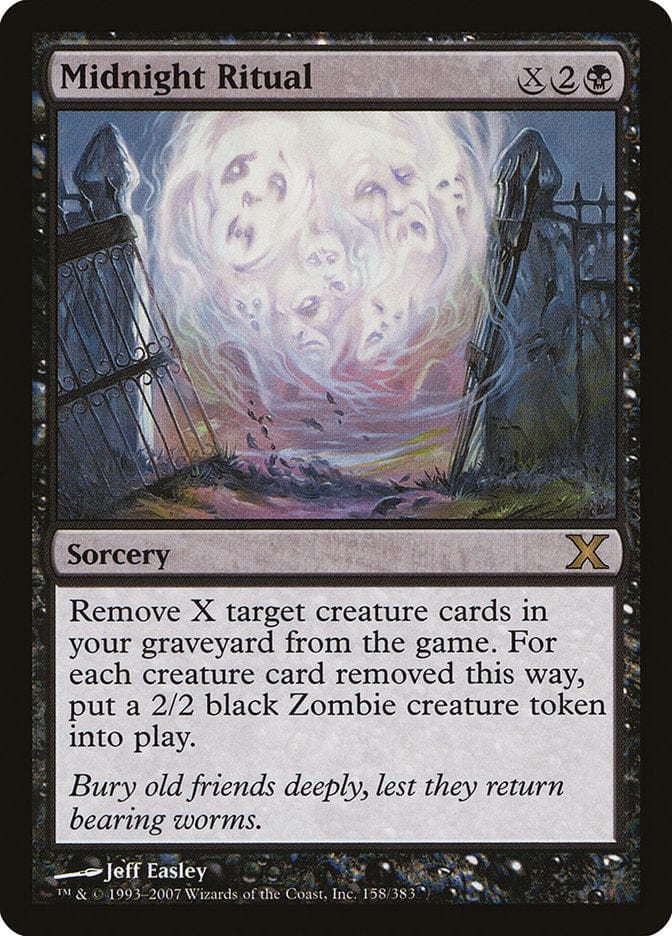Midnight Ritual [Tenth Edition] Magic: The Gathering