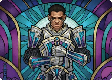 Aron, Benalia's Ruin Art Card [Dominaria United Art Series] Magic: The Gathering