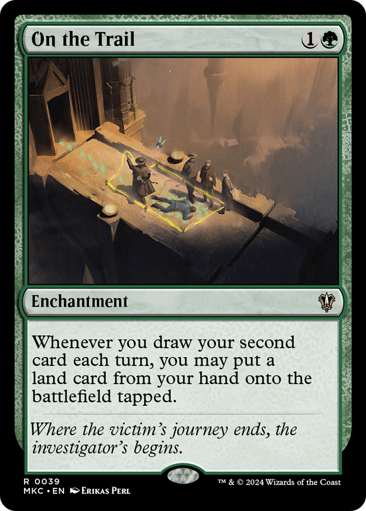 On the Trail [Murders at Karlov Manor Commander] Magic: The Gathering