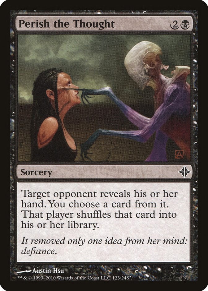 Perish the Thought [Rise of the Eldrazi] Magic: The Gathering