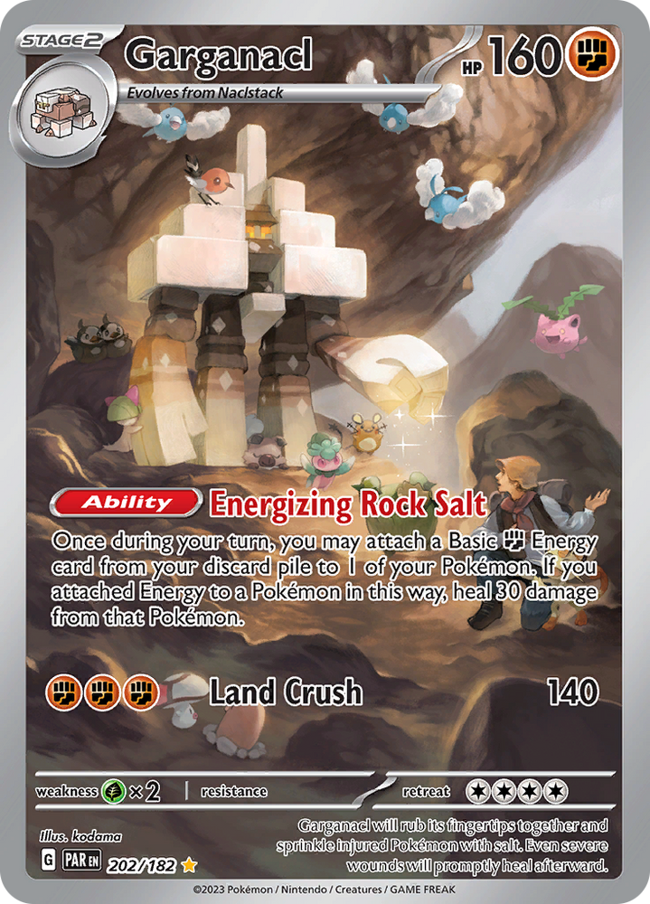 Garganacl (202/182) [Scarlet & Violet: Paradox Rift] Pokémon