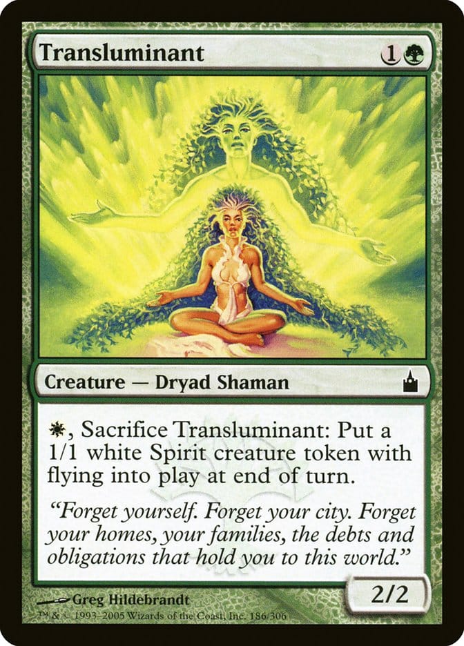 Transluminant [Ravnica: City of Guilds] Magic: The Gathering