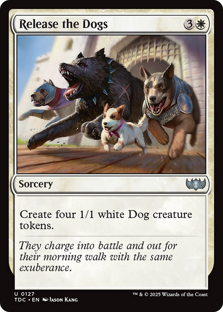 Release the Dogs [Tarkir: Dragonstorm Commander] Magic: The Gathering
