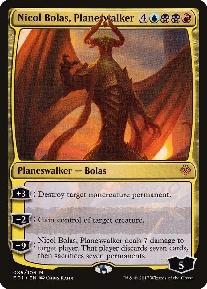 Nicol Bolas, Planeswalker [Archenemy: Nicol Bolas] Magic: The Gathering