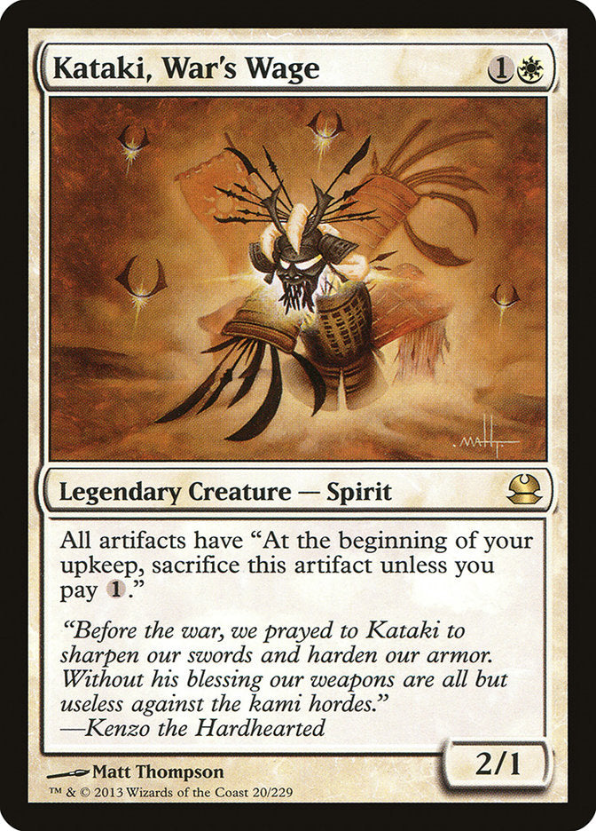 Kataki, War's Wage [Modern Masters] Magic: The Gathering