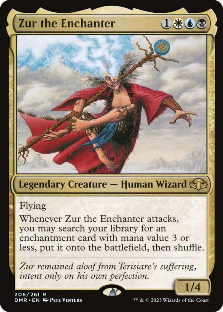 Zur the Enchanter [Dominaria Remastered] Magic: The Gathering