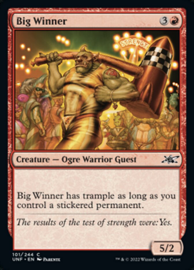 Big Winner [Unfinity] Magic: The Gathering