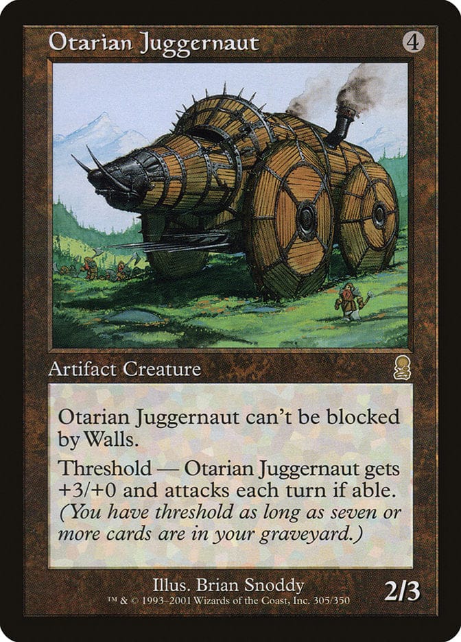 Otarian Juggernaut [Odyssey] Magic: The Gathering