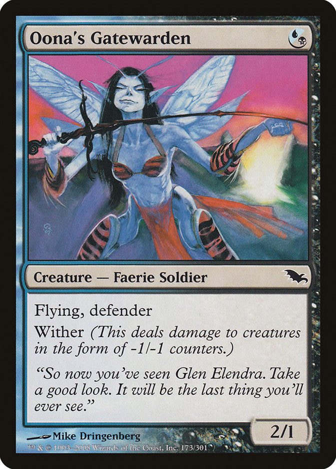 Oona's Gatewarden [Shadowmoor] Magic: The Gathering