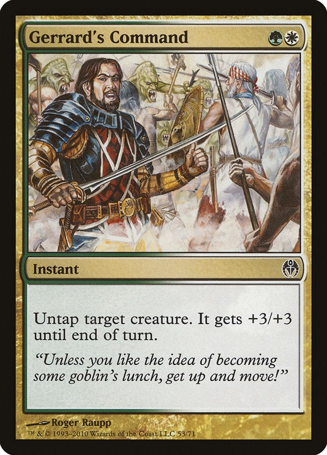 Gerrard's Command [Duel Decks: Phyrexia vs. the Coalition] Magic: The Gathering