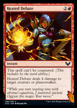 Heated Debate [Strixhaven: School of Mages] Magic: The Gathering