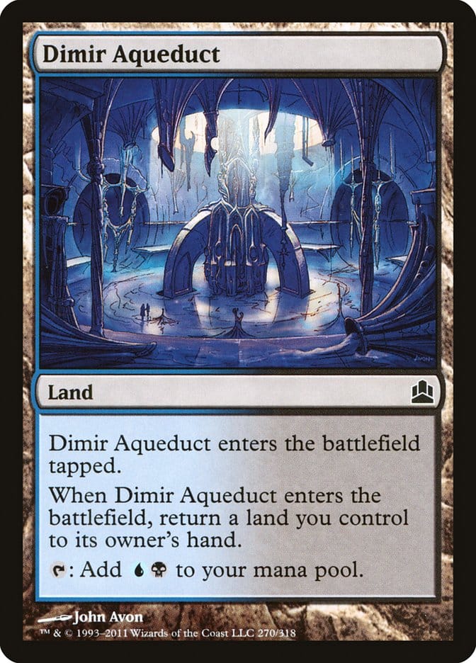Dimir Aqueduct [Commander 2011] Magic: The Gathering