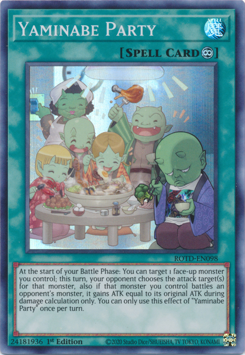 Yaminabe Party [ROTD-EN098] Super Rare - Yugioh Cards For Your TCG Needs!
