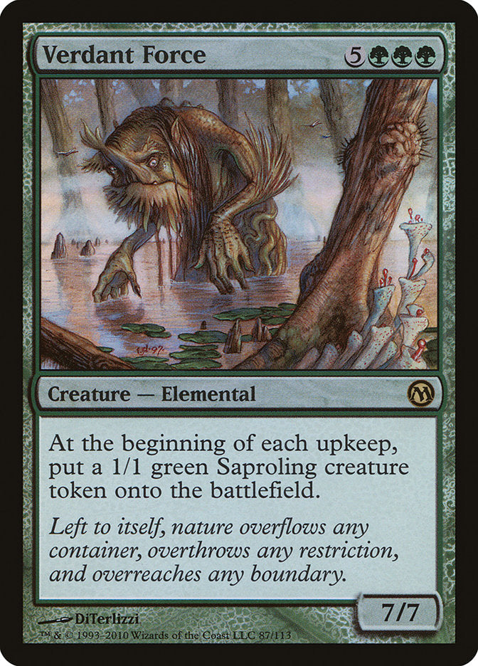 Verdant Force [Duels of the Planeswalkers] Magic: The Gathering