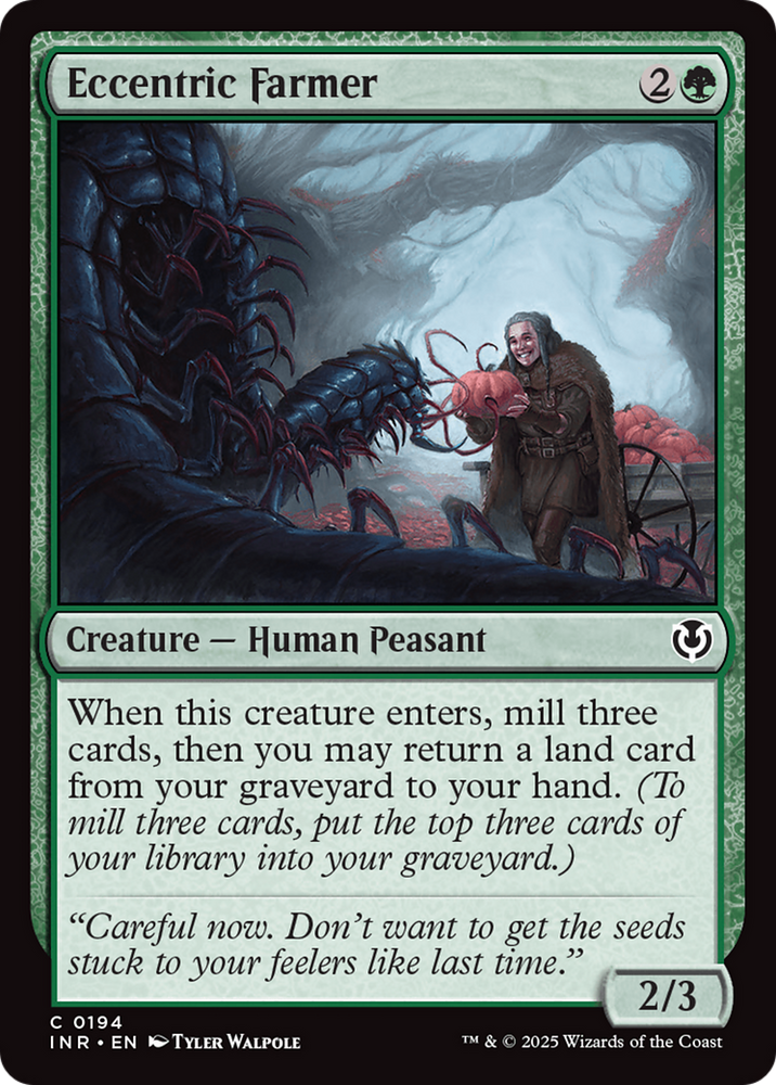 Eccentric Farmer [Innistrad Remastered] Magic: The Gathering