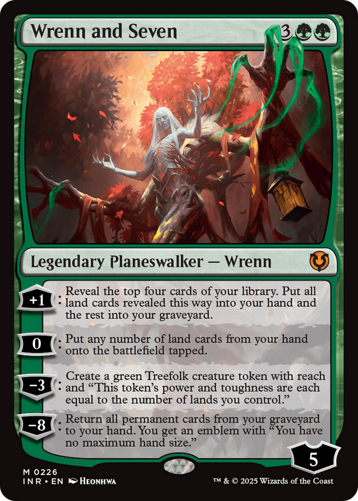 Wrenn and Seven [Innistrad Remastered] Magic: The Gathering