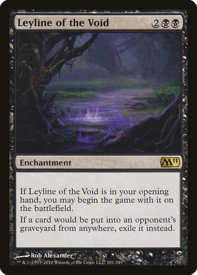 Leyline of the Void [Magic 2011] Magic: The Gathering