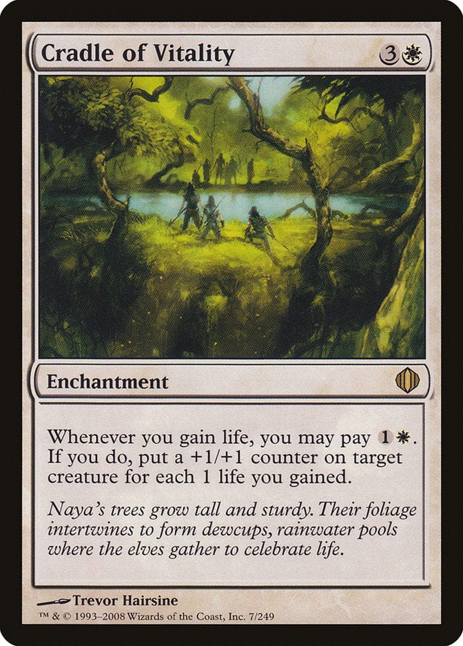 Cradle of Vitality [Shards of Alara] Magic: The Gathering