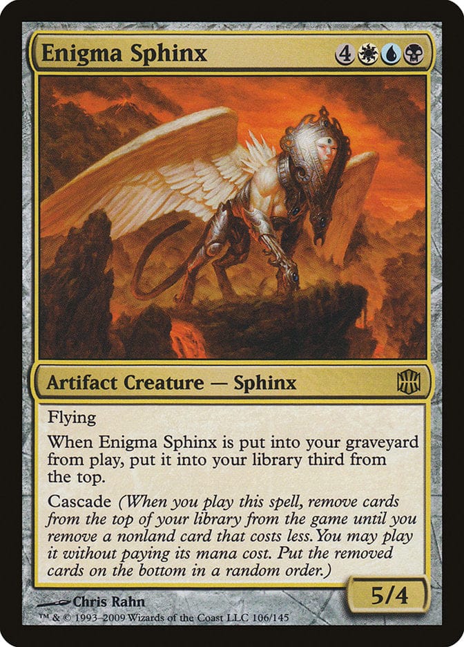 Enigma Sphinx [Alara Reborn] Magic: The Gathering
