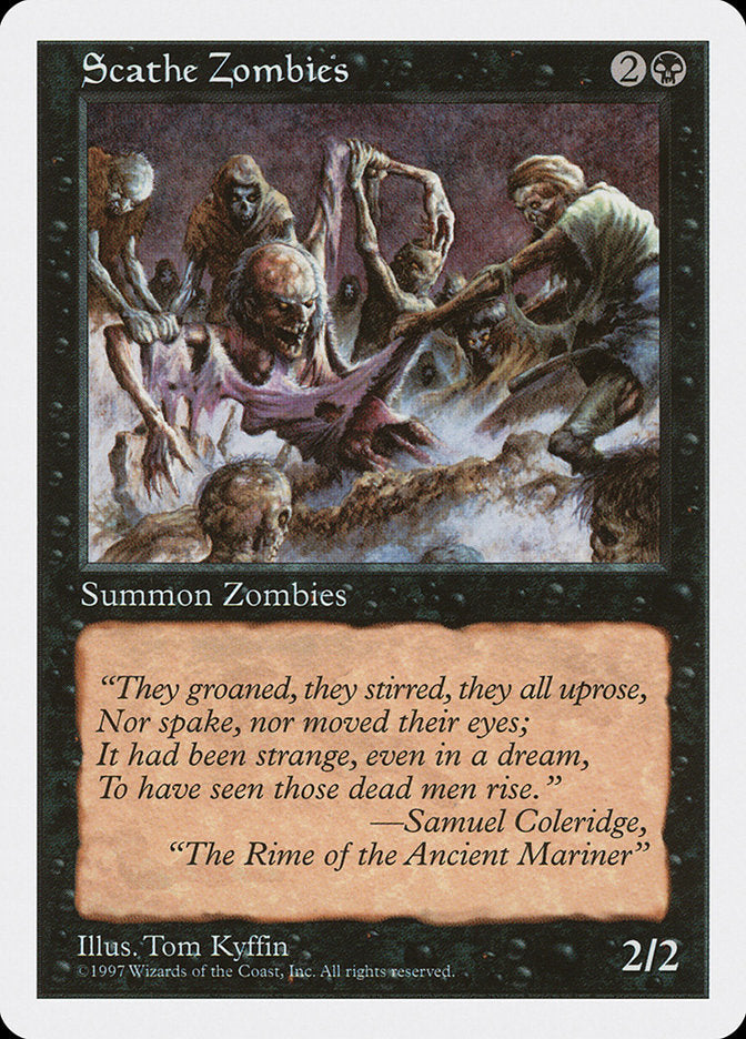 Scathe Zombies [Fifth Edition] Magic: The Gathering