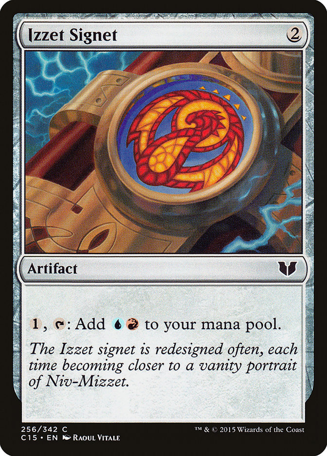 Izzet Signet [Commander 2015] Magic: The Gathering