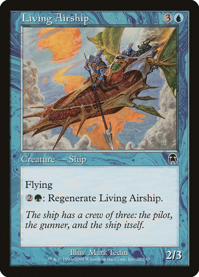 Living Airship [Apocalypse] Magic: The Gathering
