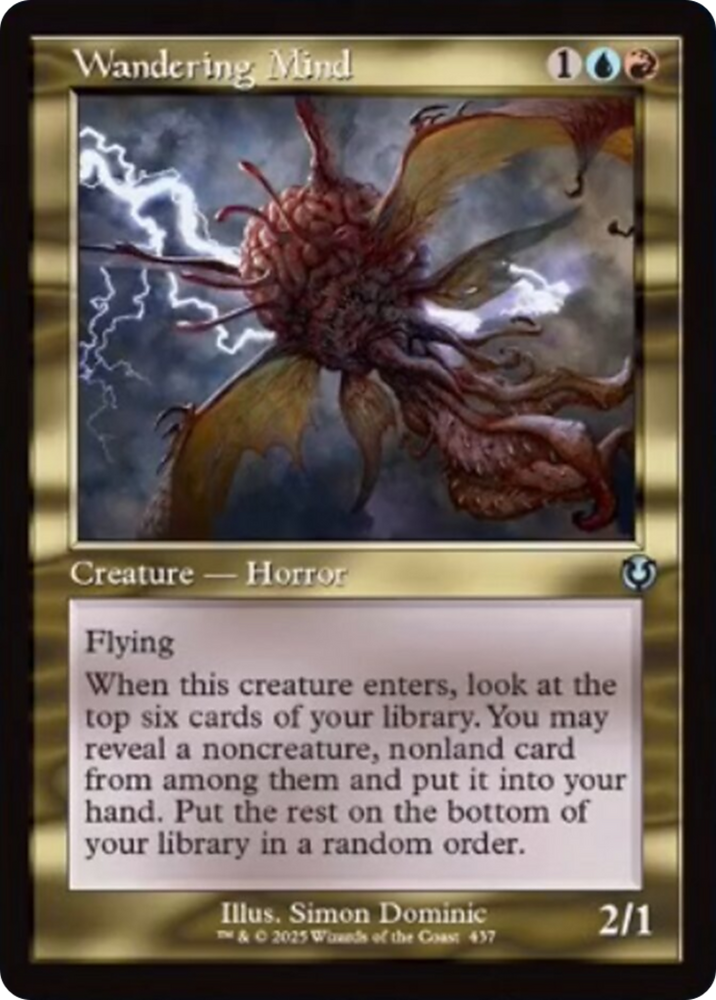 Wandering Mind (Retro Frame) [Innistrad Remastered] Magic: The Gathering