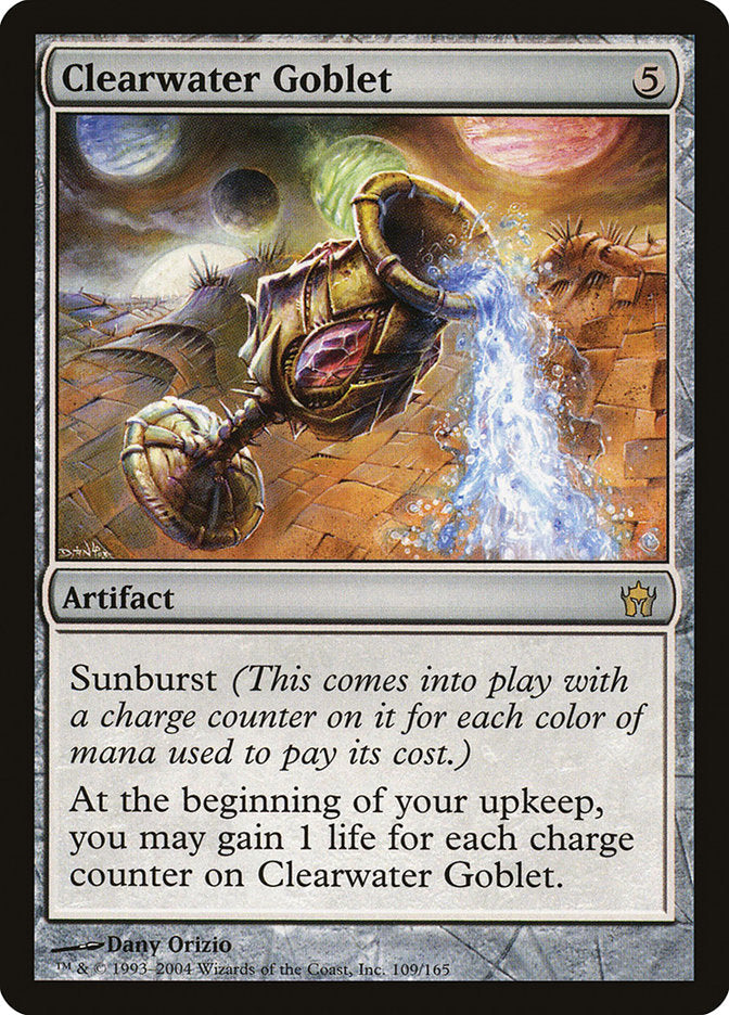 Clearwater Goblet [Fifth Dawn] Magic: The Gathering
